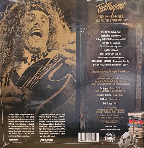 Ted Nugent - Nuge vault, vol. 1: free-for-all (LP) - Velvet Music