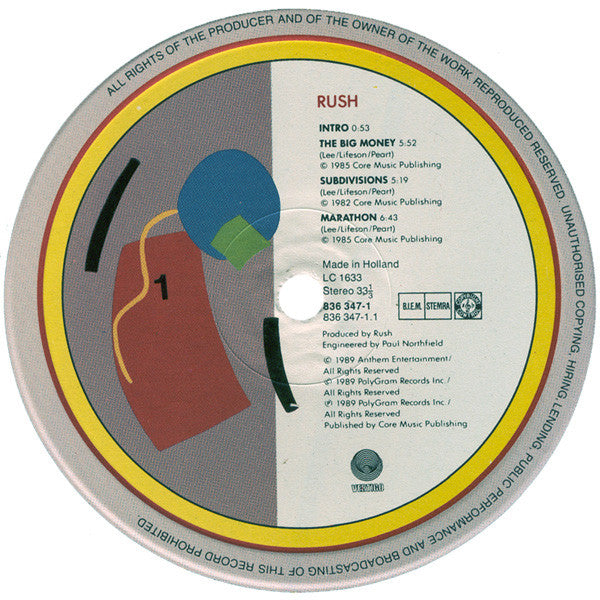 Rush - A Show Of Hands (tweedehands LP) - Velvet Music
