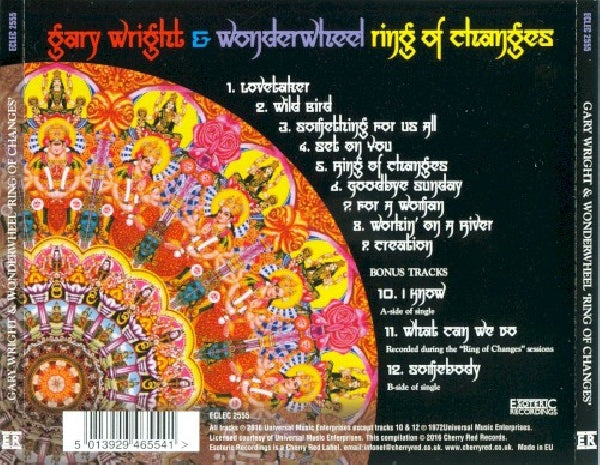 Gary Wright -wonderwheel- - Ring of changes (CD) - Velvet Music