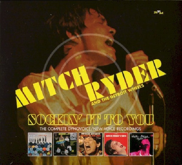 Mitch Ryder & The Detroit Wheels - Sockin' it to you - the complete dynovoice / new voice recordings (CD) - Velvet Music