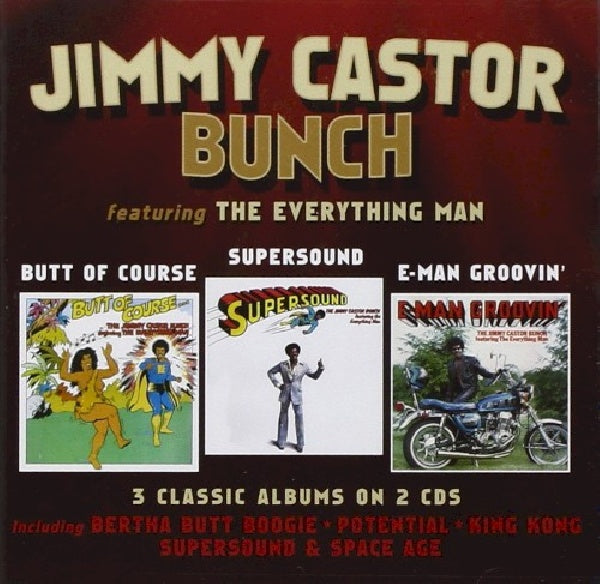 Jimmy Castor -bunch- - Butt of course/ supersound/ e-man groovin (CD) - Velvet Music