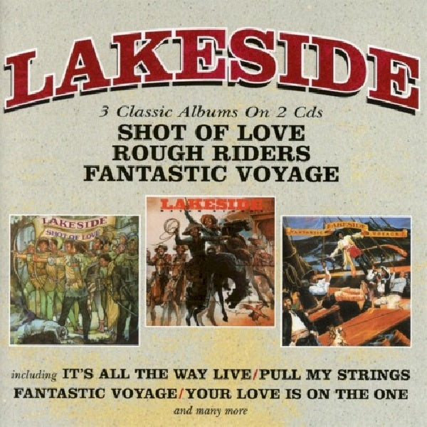 Lakeside - Shot of love/rough riders/fantastic voyage (CD) - Velvet Music