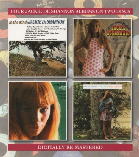 Jackie Deshannon - In the wind/are you ready for this ?/new image/ (CD) - Velvet Music