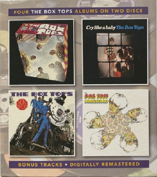 Box Tops - The letter / neon rainbow / cry like a baby / non stop / dimensions (CD) - Velvet Music