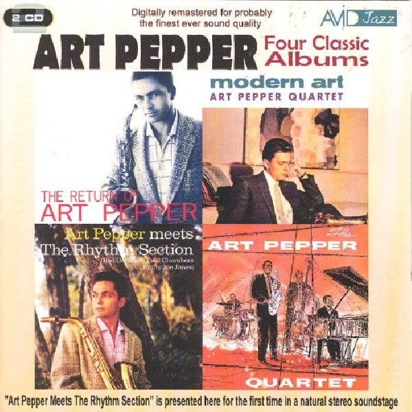 Art Pepper - Four classic albums (CD) - Velvet Music
