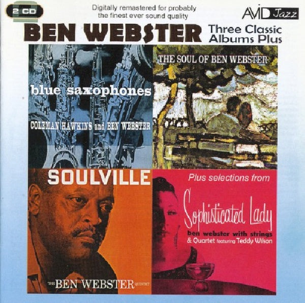 Ben Webster - Three classic albums plus (CD) - Velvet Music