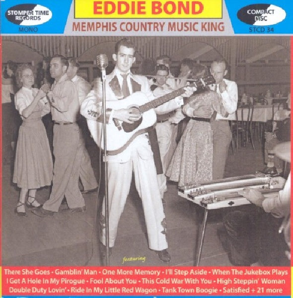 Eddie Bond - Memphis country music king (CD) - Velvet Music