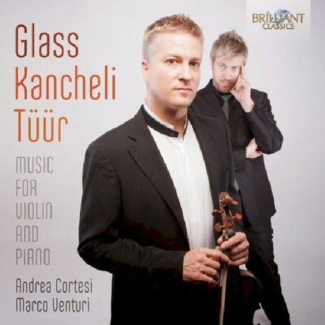 Glass/kancheli/tuur - Music for violin & piano (CD) - Velvet Music