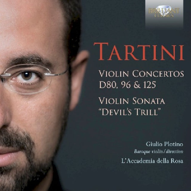 Giulio Plotino / L'accademia Della Rosa - Tartini: violin concertos d80, 96 & 125/violin sonata (CD) - Velvet Music