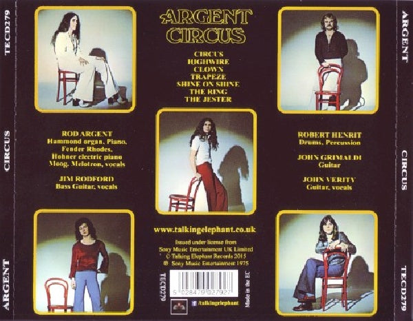 Argent - Circus (CD) - Velvet Music