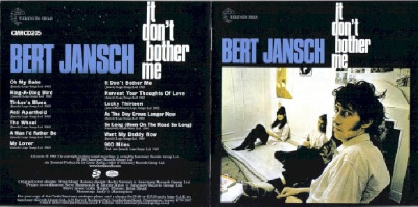 Bert Jansch - It don't bother me (CD)