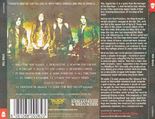 Sea Hags - Sea hags (CD) - Velvet Music
