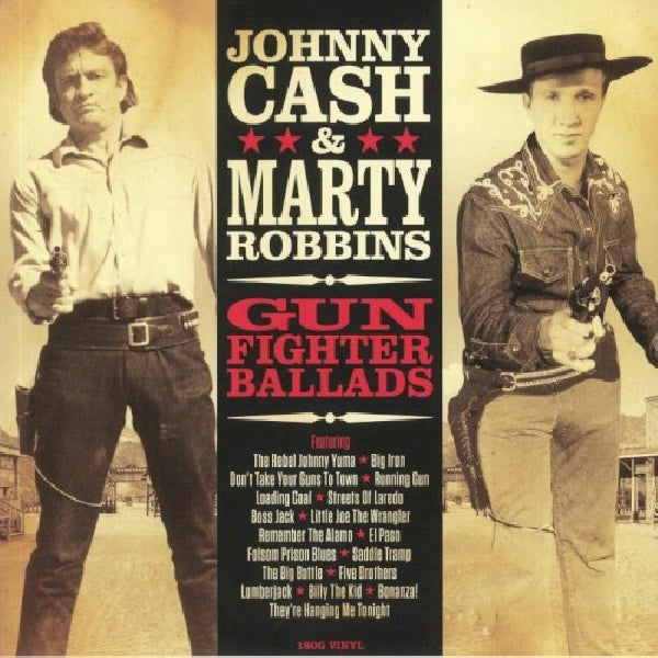 Johnny Cash &amp; Marty Robbins - Gunfighter Ballads (LP)