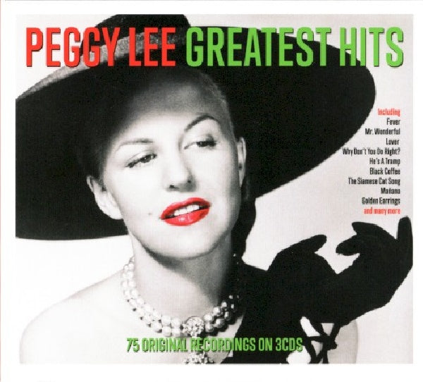 Peggy Lee - Greatest hits (CD) - Velvet Music