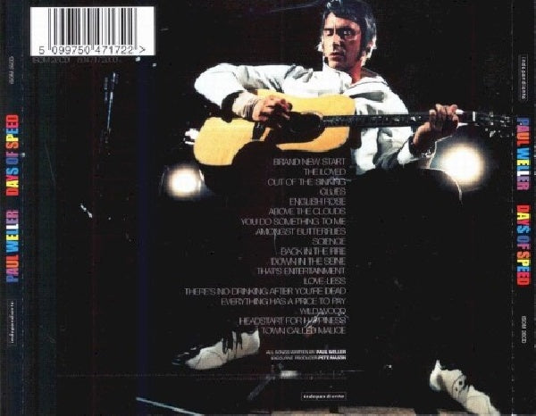 Paul Weller - Days of speed (CD) - Velvet Music