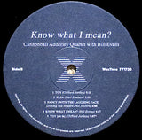 Cannonball Adderley With Bill Evans - Know What I Mean? (LP) - Velvet Music