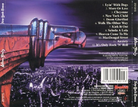Adam Bomb - New york times (CD) - Velvet Music