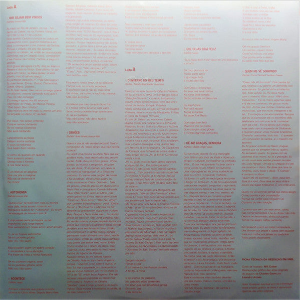Cartola - Documento Inédito (LP) - Velvet Music
