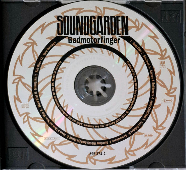 Soundgarden - Badmotorfinger (CD) - Velvet Music