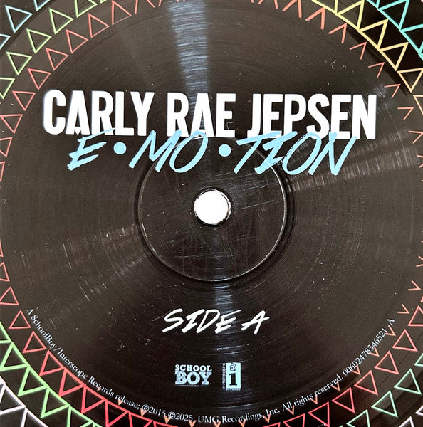 Carly Rae Jepsen - E•MO•TION (Picture Disc, Reissue, Zoetrope LP) - Velvet Music