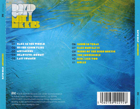 David Gray - Mutineers (tweedehands CD) - Velvet Music