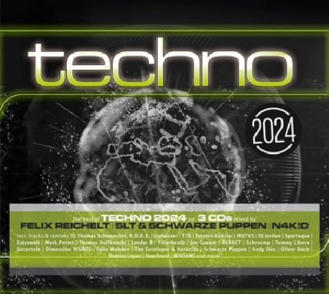 Various - Techno 2024 (CD) - Velvet Music
