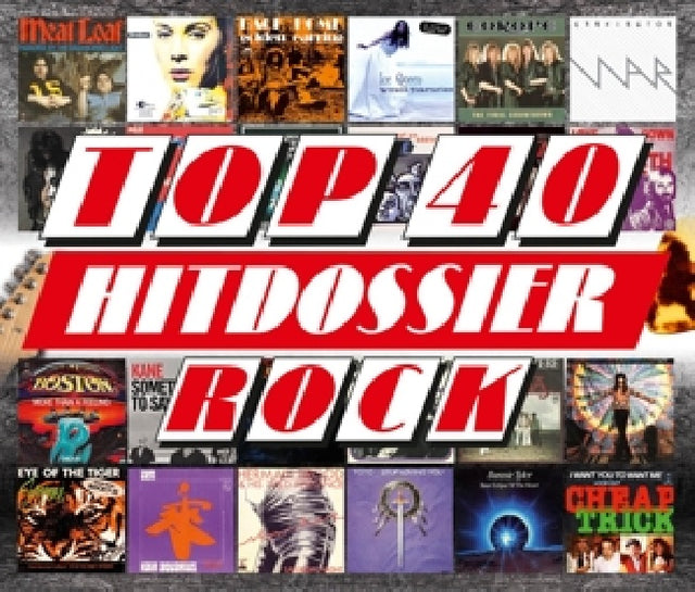 Various - Top 40 hitdossier - rock (CD) - Velvet Music