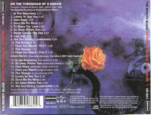Moody Blues - On the threshold...+ 9 (CD)