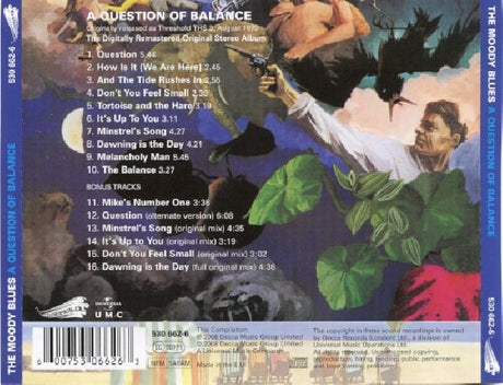 Moody Blues - A question of...+ 6 (CD) - Velvet Music
