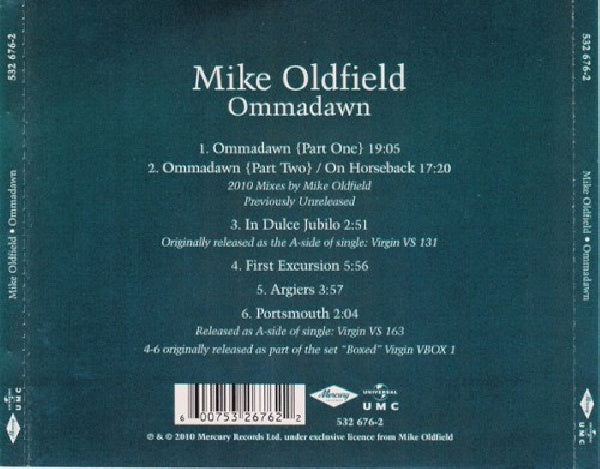 Mike Oldfield - Ommadawn (CD) - Velvet Music