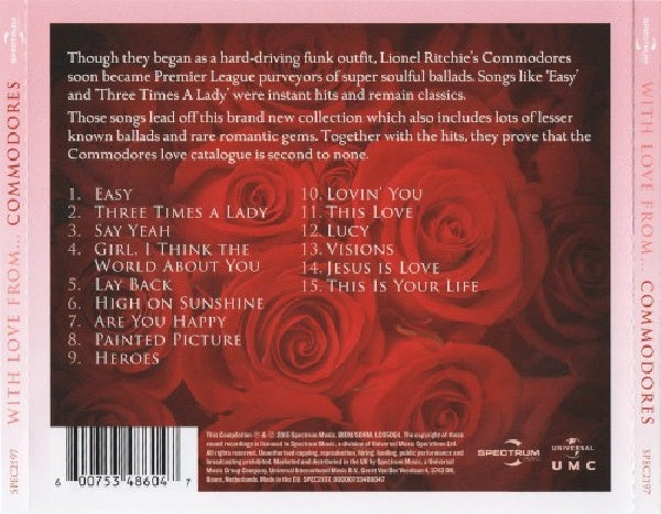 Commodores - With love from... (CD)