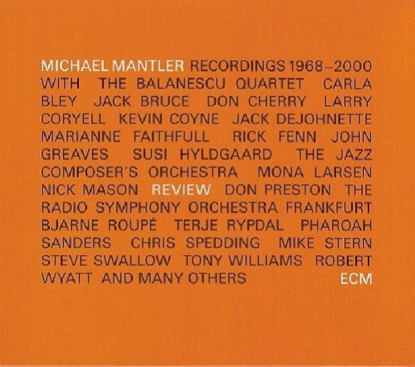 Michael Mantler - Review 1968-2000 (CD)