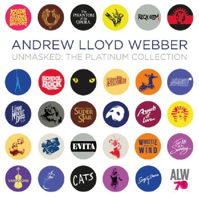 Andrew Lloyd Webber - Unmasked: the platinum collection (CD) - Velvet Music