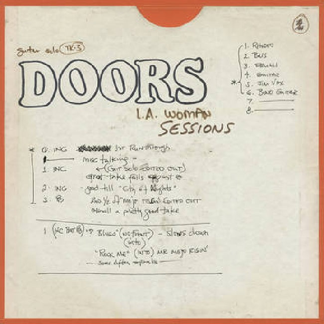 The Doors - L.a. woman sessions (4lp) (indie exclusive) (LP) - Velvet Music