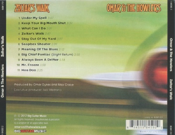 Omar &amp; The Howlers - Zoltar's talk (CD)