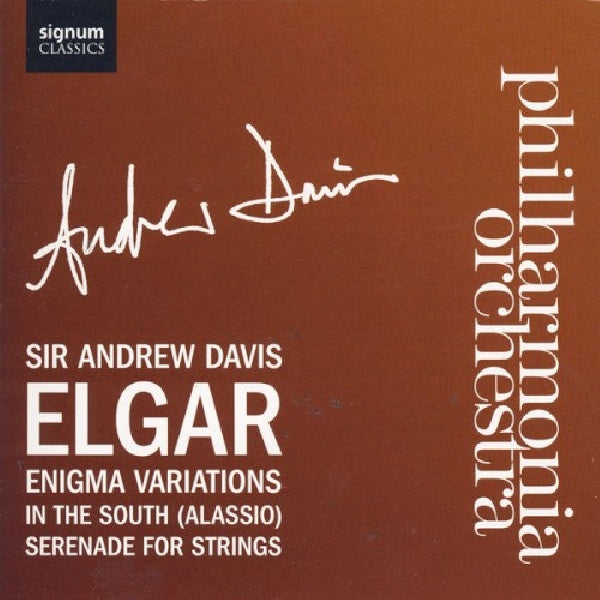 E. Elgar - Enigma variations/ serenade for strings (CD) - Velvet Music