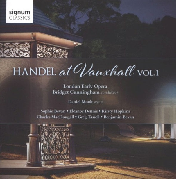 G.f. Handel - Handel at vauxhall vol.1 (CD) - Velvet Music