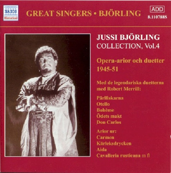 Jussi Bjorling - Collection vol.4 (CD)
