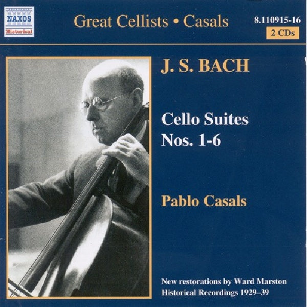 Johann Sebastian Bach - Great cellists-cello suit (CD) - Velvet Music