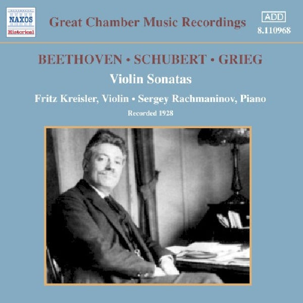 Beethoven/Schubert/Grieg - Sonates pour violon (CD)
