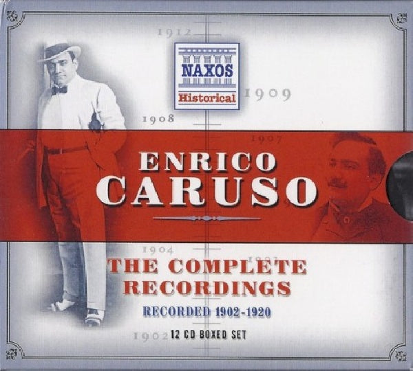 Enrico Caruso - Complete recordings =box= (CD) - Velvet Music