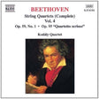Ludwig Van Beethoven - String quartets vol.4 (CD) - Velvet Music