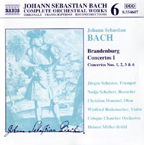 Johann Sebastian Bach - Brandenburg concertos i (CD) - Velvet Music