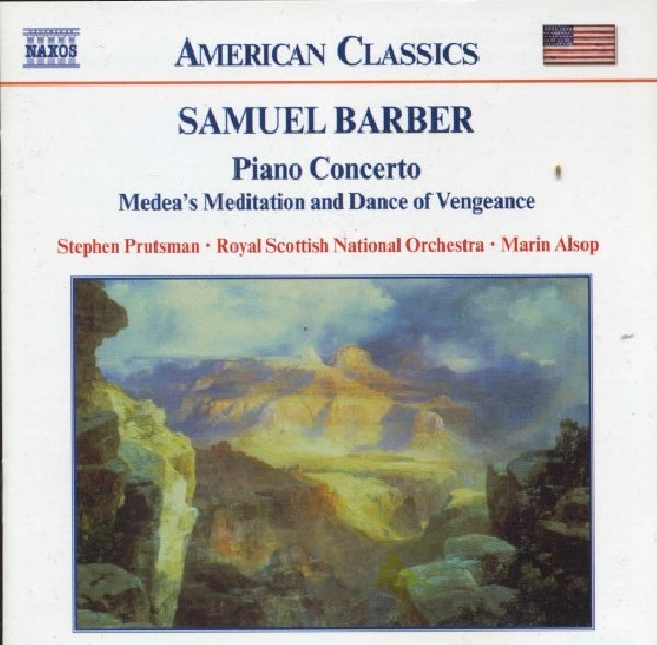 S. Barber - Piano concerto/violin concerto/adagio for strings (CD) - Velvet Music