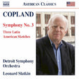A. Copland - Symphony no.3/three latin american sketches (CD) - Velvet Music