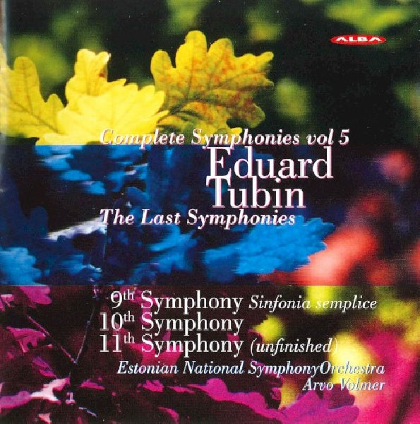 E. Tubin - Symphonies complètes 5-ème (CD)