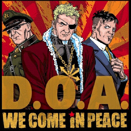 D.o.a. - We come in peace (CD) - Velvet Music