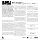 Cannonball Adderley With Bill Evans - Know What I Mean? (LP) - Velvet Music