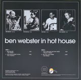 Ben Webster - In Hot House (LP) - Velvet Music