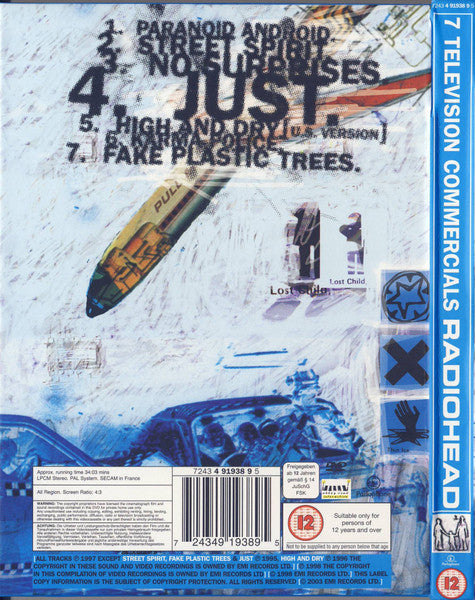 Radiohead - 7 Television Commercials (tweedehands DVD) - Velvet Music